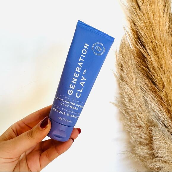 NEW GENERATION CLAY Ultra Violet Brightening Purple Facial Face Mask Exfoliant - Picture 1 of 6